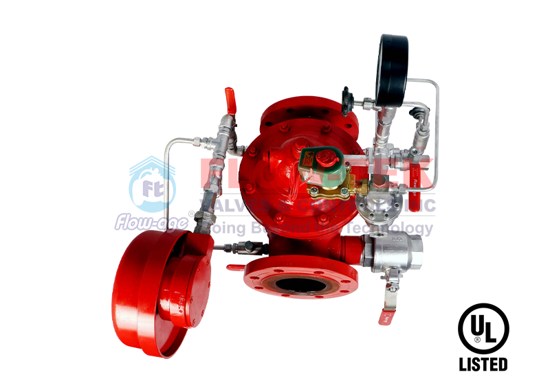 UL Listed - Straight Type Deluge Valves
