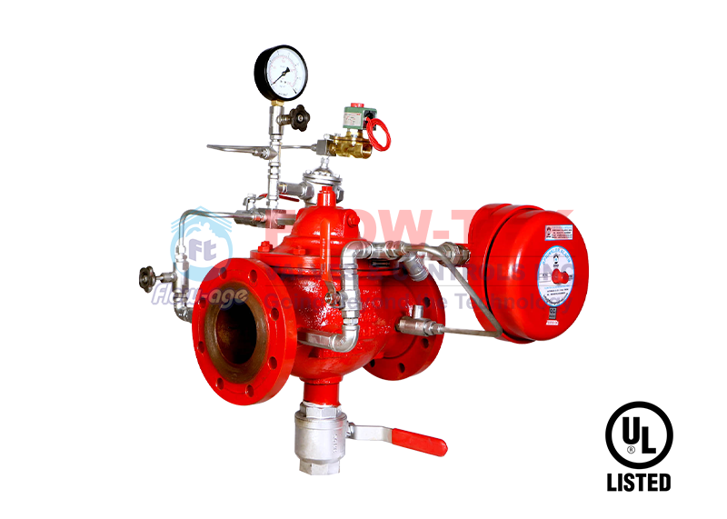 UL Listed - Straight Type Deluge Valves